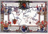 The British Empire comprised the dominions, colonies, protectorates, mandates and other territories ruled or administered by the United Kingdom. It originated with the overseas colonies and trading posts established by England in the late 16th and early 17th centuries. At its height, it was the largest empire in history and, for over a century, was the foremost global power.<br/><br/>

By 1922 the British Empire held sway over about 458 million people, one-fifth of the world's population at the time. The empire covered more than 33,700,000 km2 (13,012,000 sq mi), almost a quarter of the Earth's total land area. As a result, its political, legal, linguistic and cultural legacy is widespread.